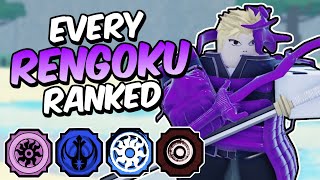 Every RENGOKU Ranked From WORST To BEST in Shindo Life [upl. by Layol851]