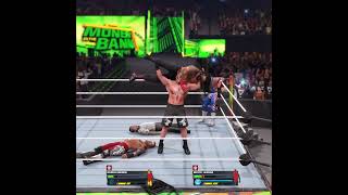 Brock Lesnar Destroys Roman Edge amp Rey WWE 2K24 Epic Finish [upl. by Ahseer228]