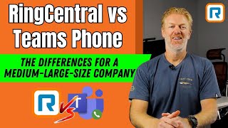 RingCentral vs Microsoft Teams Phone  Reviewing the differences for a mediumlargesize company [upl. by Rahman]