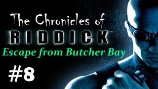 quotThe Chronicles of Riddick  Escape from Butcher Bayquot walkthrough checkpoint 7  Prison Yard Riot [upl. by Haelam]