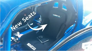 Sparco Grid Q Bucket Seat Install [upl. by Marylynne]