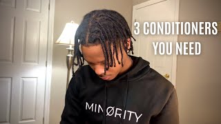 3 Conditioners You ABSOLUTELY Need For Growth Deep Rinseout Leavein Conditioner For Black Men [upl. by Gentilis]