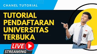 Tutorial pendaftaran menjadi mahasiswa Universitas terbuka [upl. by Kowalski956]