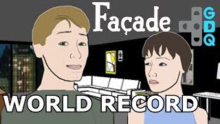 FACADE Speedrun 0m29s any WORLD RECORD [upl. by Feenah]