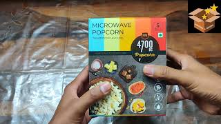 4700BC Popcorn Pack of 5 Unboxing  Natural Butter Cheese Caramel Barbeque [upl. by Winstonn]