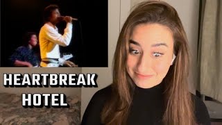 Reacting to ‘Heartbreak Hotel’ live Jackson’s Victory Tour [upl. by Senn]