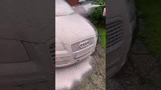 Car Snow Foam Short Orange automobile carcleaning carcare detailing carcraftautodetailing diy [upl. by Earesed]