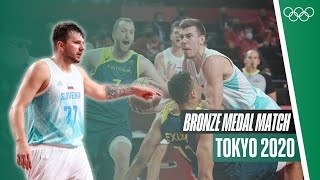 Slovenia 🇸🇮 🆚 Australia 🇦🇺  Mens Basketball Bronze Medal Match 🥉  Tokyo 2020 [upl. by Naffets]