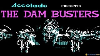 The Dam Busters gameplay PC Game 1984 [upl. by Oiramad782]