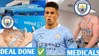 ✅FINALLYMan city book 2nd medical man city Complete 💯 signing joao cancelo DONE DEAL🔥 [upl. by Nosreme954]