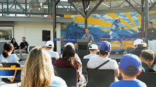 Kessler Park Mural Unveiling [upl. by Bicknell106]