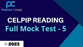 Celpip Full Reading Test 5 With Answers  Celpip Reading Full Mock Test  Phoenix Celpip [upl. by Bolger288]