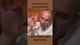 Rosturi rosu sec 2020 de la crama DeMatei [upl. by Gothart]