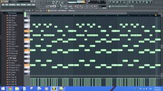 Afrojack  Ten Feet Tall Melodia principal FL STUDIO  FLP [upl. by Bergin]