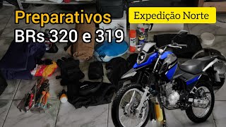 preparativos para encarar as BRs 230 e 319 de crosser 150 [upl. by Raine]