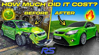 I FIXED MY FORD FOCUS RS MK2 AND SAVED IT FROM THE SCRAP MAN [upl. by Lyrak799]