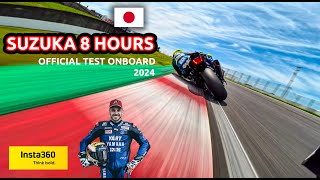 SUZUKA 8 hours 2024 official test  Canepa amp Hanika Yamaha YART R1 [upl. by Ociredef]