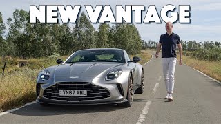 Driving The NEW Aston Martin Vantage [upl. by Vevina]