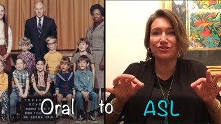 A Deaf Womans Journey From Oralism to ASL  See Her Success Today [upl. by Nerti]