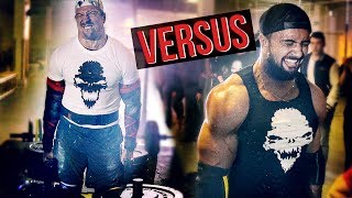 POWERLIFTER vs ALLROUNDER ATHLETE  Iron Mike VS Pascal  Strength Wars League 2k17 4 [upl. by Assilak842]