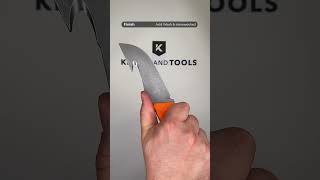 Fox Knives Rifle Ejector FX 663 OR Orange G10 fixed knife Raven Knives design [upl. by Teirtza]