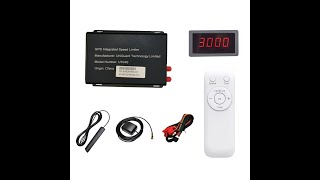 GPS Speed limiter with Remote Control and Display For Kenya Zimbabwe Ethiopia Rwanda [upl. by Tterrag5]