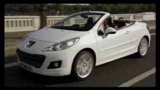 Nouvelle Peugeot 207 CC Restylée 2009  Vidéo officielle  wwwfelinecc [upl. by Wallie]