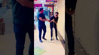 Blind man prank funny rambofunntv prankvideo comedy rambos funnyprank  prankideas fun [upl. by Merwyn]