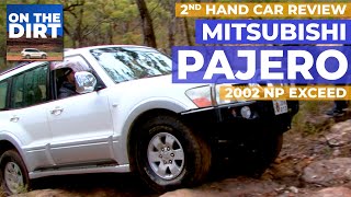 Pajero Review  2002 35 litre Petrol NP Exceed  2nd Hand 4WD Review [upl. by Anilesor]