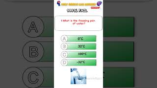 What Is the Freezing Point of Water  Fun Science Quiz  Test Your Knowledge [upl. by Gussy]