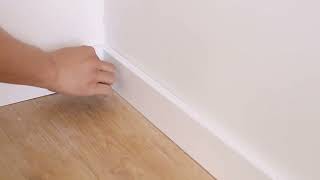 Installation of PS Skirting Board  Intco Decorskirtingboard [upl. by Elleiad349]