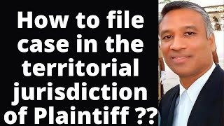 488  How to file case in the territorial jurisdiction of Plaintiff [upl. by Garrek]