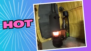 Homemade Used Oil BurnerAlternate Heating Solution [upl. by Seve296]