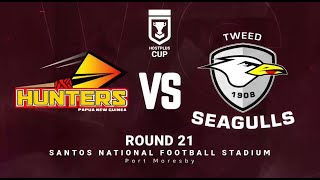 SP PNG Hunters vs Tweed Seagulls  Match Highlights  QRL Hostplus Cup  Round 21 [upl. by Gary]