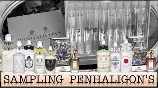 Penhaligons Scent Library 📚 Sampling 🇬🇧 Penhaligons 🇬🇧 Perfume Review  Women Men Unisex [upl. by Caryn]