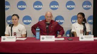 FSU Soccer  Samford Postgame Press Conference [upl. by Einavoj]