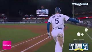 Freddie Freeman becomes the next Kirk Gibson [upl. by Yenoh894]