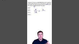 Ratios and Proportions  SAT Math question [upl. by Ardolino]