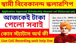 How To Check Svmcm Scholarship Status 2023  Svmcm Status Application Forwarded By Hoi  Senctioned [upl. by Libre]