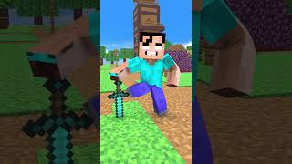 Try to defeat me Steven Transform in Minecraft funny shorts [upl. by Sert]