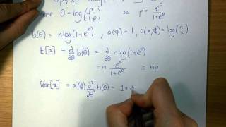 Binomial Distribution 2 Canonical Link function [upl. by Myra]