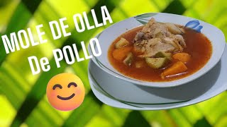 mole de olla de pollo [upl. by Fleisher509]