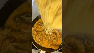 Quick easy healthy Shrimps pasta meal🤭foodie yt ytshorts shorts fypシ゚viral fyp pasta [upl. by Sheryl]