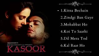 Kasoor Movie All Songs  Aftab S  Lisa Ray  Udit Narayan  Alka Yagnik  Hindi Movie Songs [upl. by Emyaj]