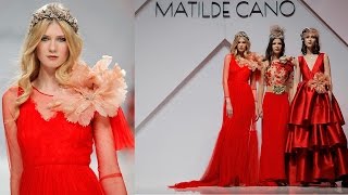 Desfile Matilde Cano Colección 2017  BBFW16 [upl. by Charlton]