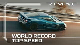 Rimac Nevera sets the EV Top Speed World Record [upl. by Akeim]