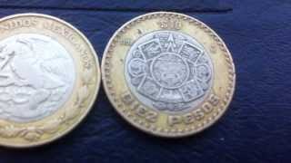 Coins  Mexican 10 Pesos 1998 Mo Coin [upl. by Sayette]