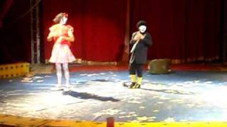 CIRCO RAKMER 2009 EM JATAÍ  DUO PIMPINELAavi [upl. by Nnairac]