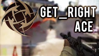 CSGO  GeTRiGhT 5 Headshots Ace on dedust2 [upl. by Yendor]