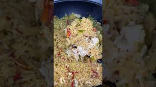 Egg fried rice 🍚 youtubeshorts viralshort ricerecipe sidjarralvlogs  foryou [upl. by Ahouh]